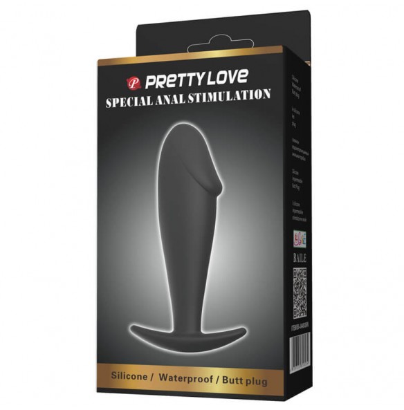 PRETTY LOVE - Dildo Anal Butt Plug (Black) PRETTY LOVE - Dildo Anal Butt Plug (Black)
